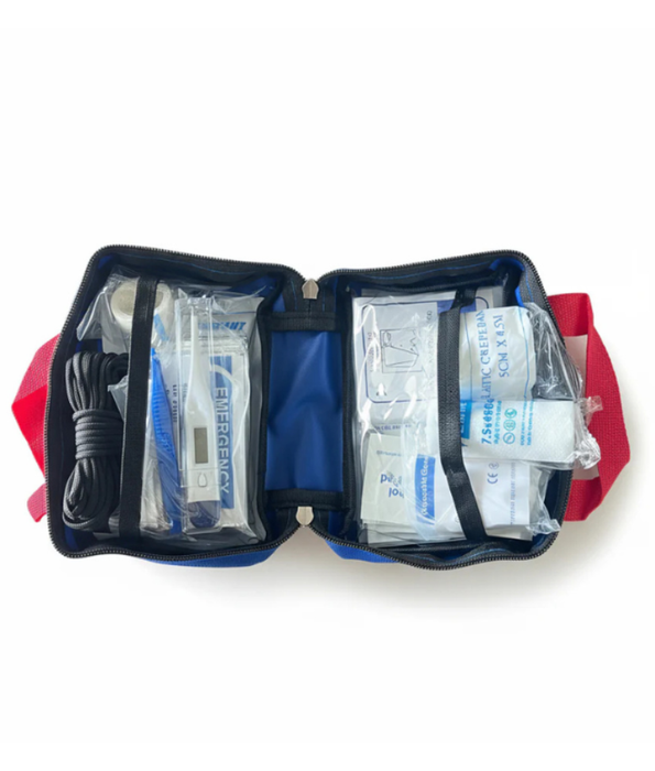 Pet Patch – Portable Pet First Aid Kit for Dogs & Cats – 47-Piece Emergency Travel Pack