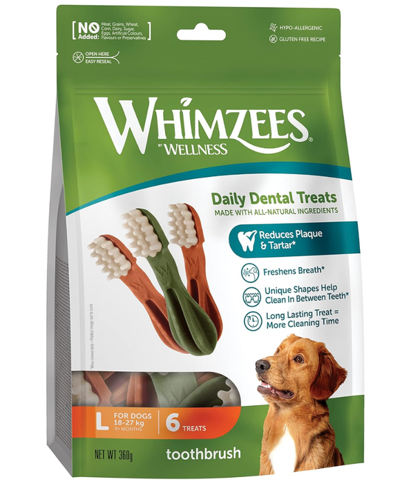 Whimzees - Dental Treats Tooth Brush XS-S_L