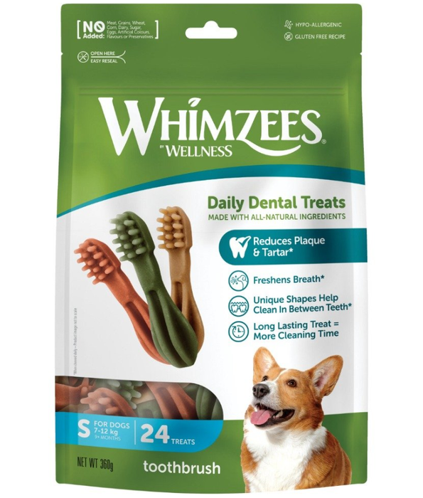 Whimzees - Dental Treats Tooth Brush XS-S_L