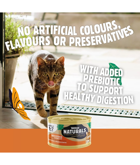 Webbox Naturals Mousse With Chicken Wet Cat Food 85g