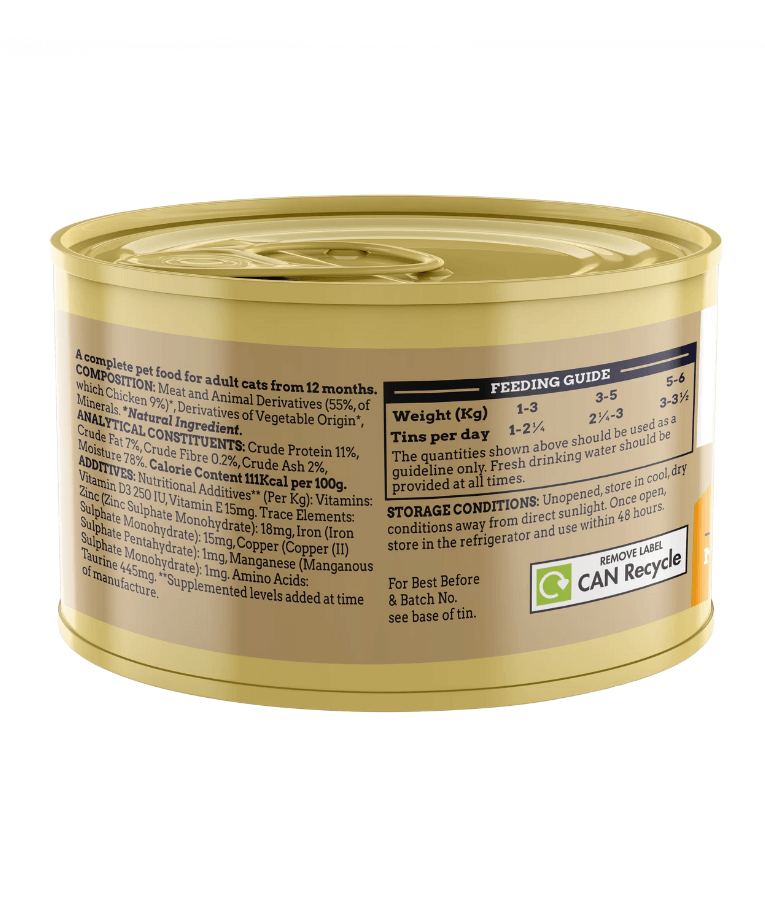 Webbox Naturals Mousse With Chicken Wet Cat Food 85g