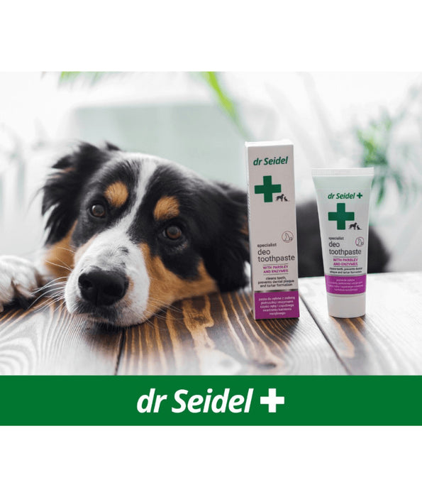 Dr Seidel - Deo Toothpaste, Parsley Extract, Enzymes, Dental Hygiene, Breath Freshening - 105g