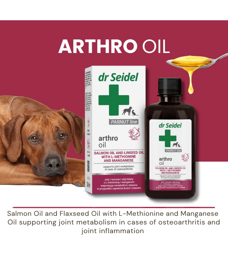 Dr Seidel - Arthro Oil, Salmon Oil, Linseed Oil, Chondroitin, Joint Support - 250ml
