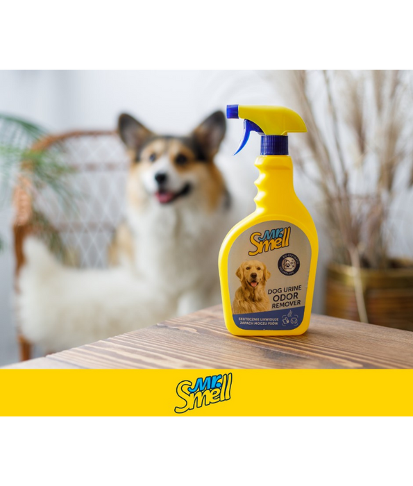 Mr. Smell - Dog Urine Odor Remover, Bioenzymatic Technology, Surface Odor Elimination - 500 ml