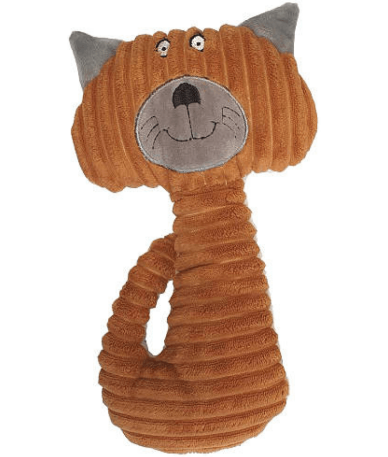 Pet Interest - Cuddly Nice Kitty Plush Dog Toy, Squeaker Sound, Soft Comfort Toy