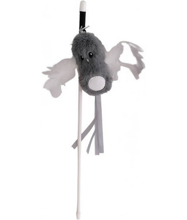 Pet Interest - Plush Animal Cat Teaser Stick Toy