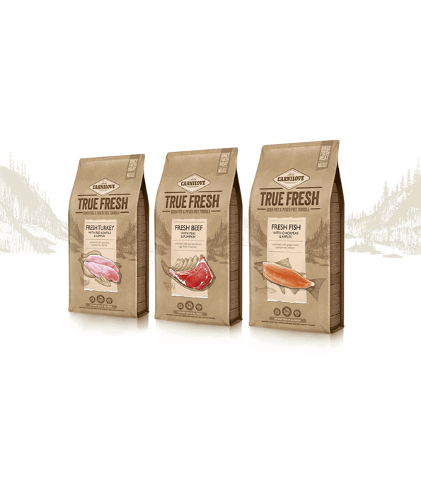 Carnilove True Fresh - Fresh Fish with Chickpeas and Apples 11.4 kg