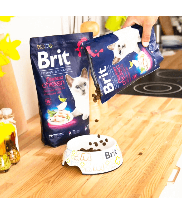 Brit Premium - Sterilised Cat Food 1.5kg-8kg