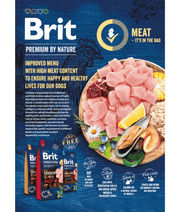 Brit Premium - Medium Breed Adult With Chicken 3kg-15kg