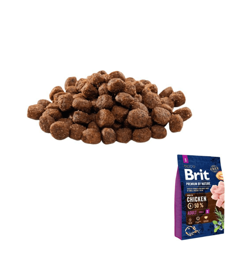 Brit Premium - Small Breed Adult Chicken 3Kg-8Kg