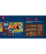Brit Premium - Adult Large Breed With Chicken 3kg-15kg
