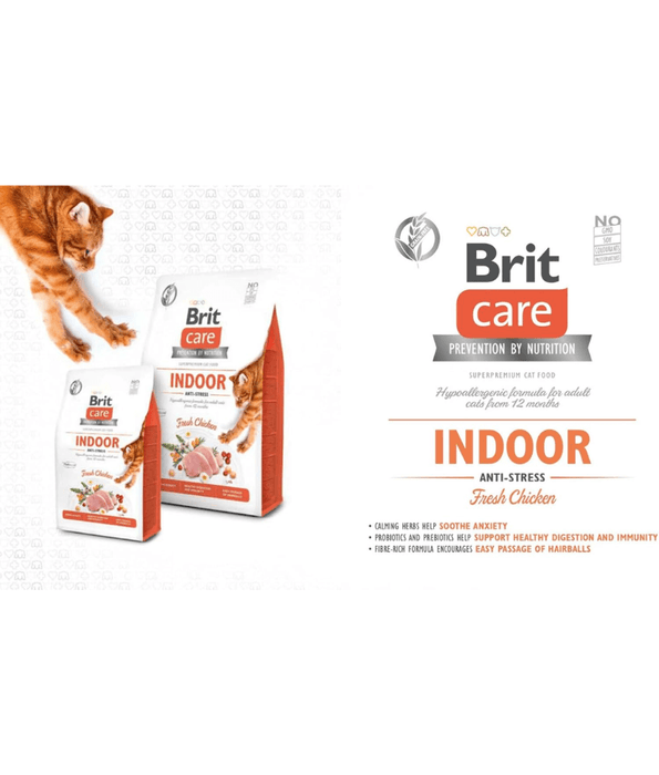 Brit Care Brit Care - Cat Grain-Free Indoor Anti-stress 2kg