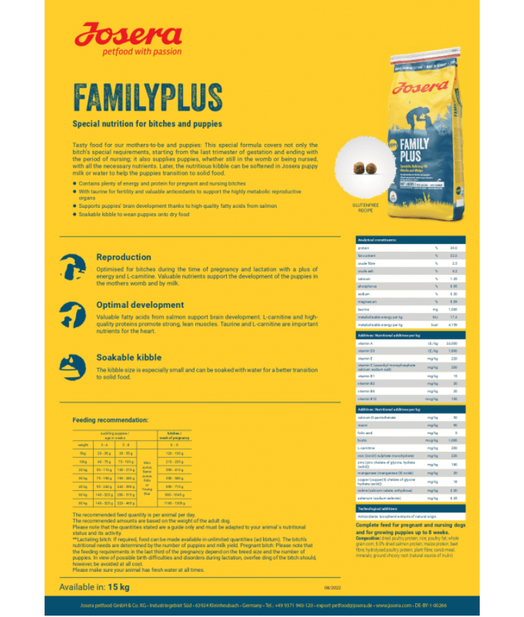 Josera - Family Plus 12.5kg