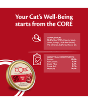 Wellness Core 98% Single Protein Beef - 85g