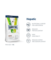 Happy Dog - Vet Diet Hepatic 4kgs