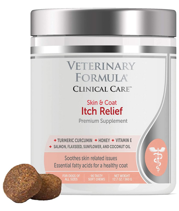 Veterinary Formula Solutions - Skin Health & Itch Relief Supplement 30 Soft Chews