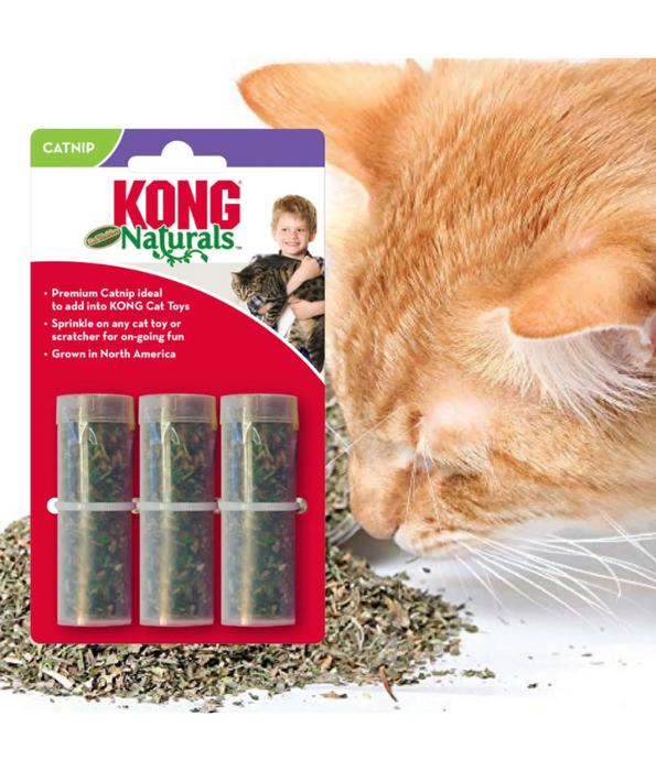 Kong - Refillables Catnip Tubes 3pk