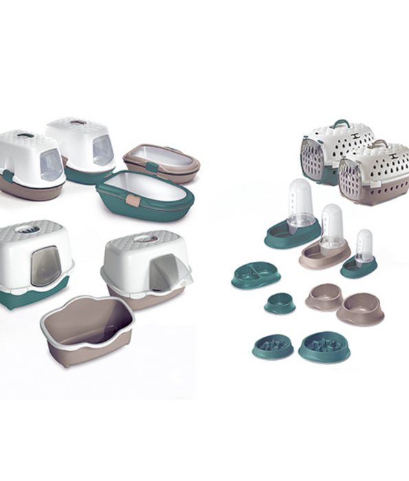 Stefanplast Furba Chic Light Dove 59x39x22h cm