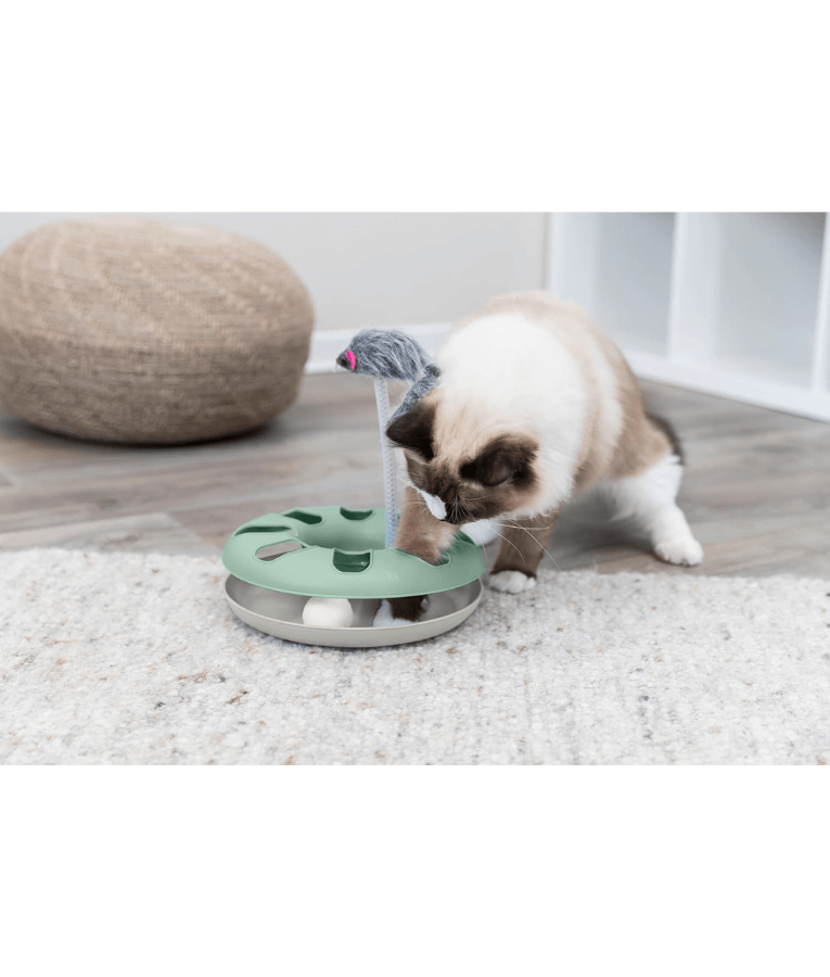 Trixie - Crazy Circle - Exercise Toy - with Plush Mouse