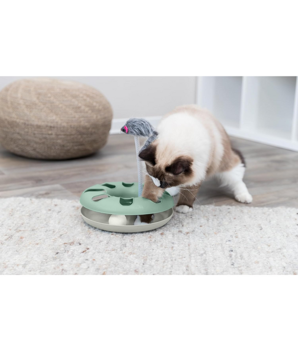 Trixie - Crazy Circle - Exercise Toy - with Plush Mouse