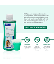 Virbac - Aquadent Drinking Water Additive For Dogs And Cats 250ml