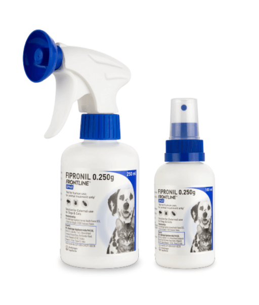 Frontline Spray for Dogs & Cats – Instant Flea & Tick Protection – 100ml & 250ml