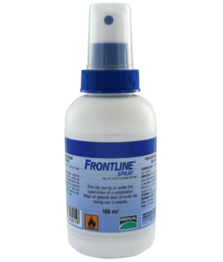 Frontline Spray for Dogs & Cats – Instant Flea & Tick Protection – 100ml & 250ml