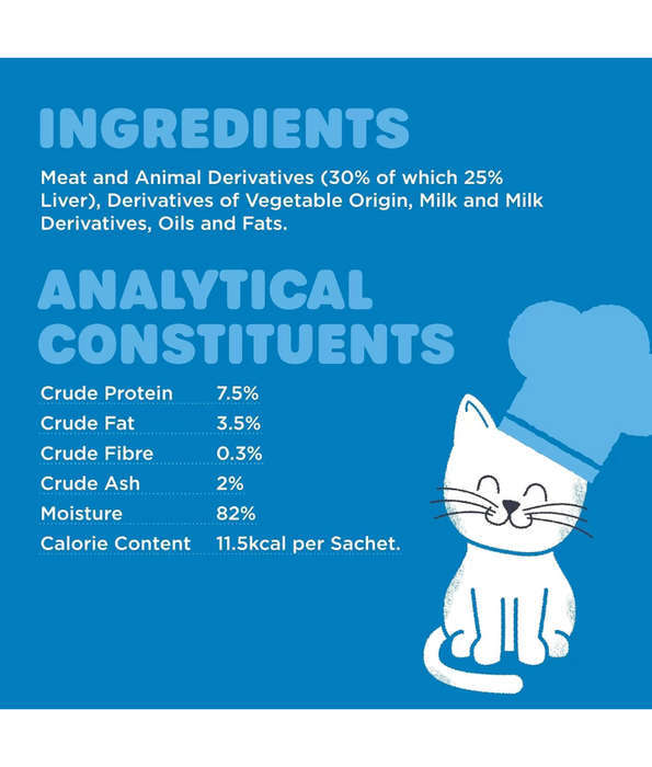 Webbox - Lick-e-Lix Liver Creamy Sausage Cat Treats 5 Sachets