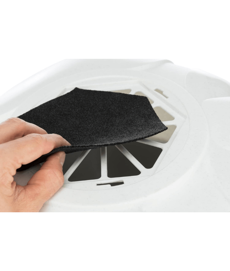 MPS Italia - Corner Closed Cat Litter Box, Hooded Toilet with Filter & Scoop – 59.5 x 52 x 44.5 cm (Color Selected Randomly)