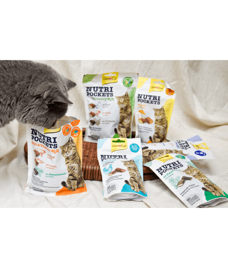 GimCat Nutri Pockets With Duck 60g