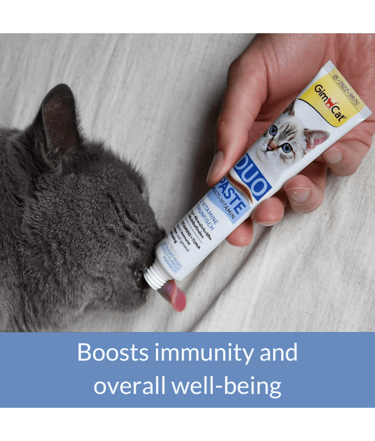 GimCat - Multi-Vitamin Duo Paste Tuna +12V - 50g