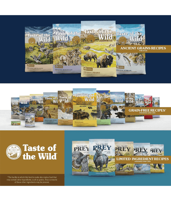 Taste of The Wild High Prairie Puppy- Roasted Bison Roasted Veniso