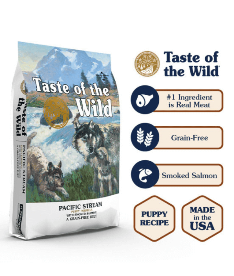 Taste of The Wild - Pacific Stream Puppy- Smoked Salmon 2kg - 12 kg