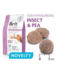 Brit Veterinary Brit Veterinary Diet - Ultra-Hypoallergenic Insect & Pea 12kg