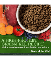Taste of The Wild - Rocky Mountain Feline Formula with Roasted Venison & Smoked Salmon 2kg