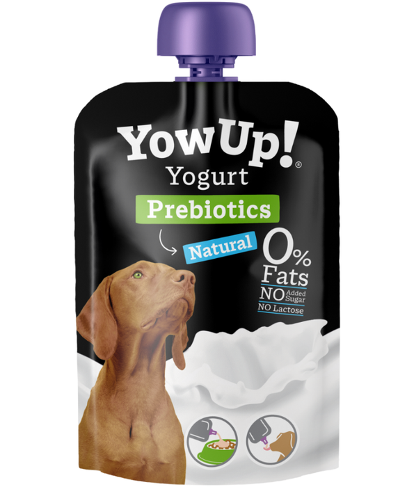 YowUp! - Yogurt for Dogs, Natural Prebiotics, 0% Fat, No Added Sugar, Lactose-Free - 115g