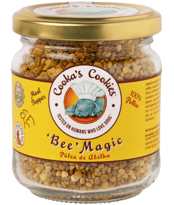 Cooka’s Cookies - Bee Magic, Meal Topper, Bee Pollen Granules, Nutrient-Rich Superfood, All Life Stages, All Breed Sizes - 110g