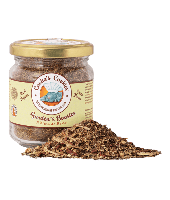 Cooka’s Cookies - Garden’s Booster, Meal Topper, Plant-Based Herbal Blend, Digestive & Sensitive Support, All Life Stages, All Breed Sizes - 80g