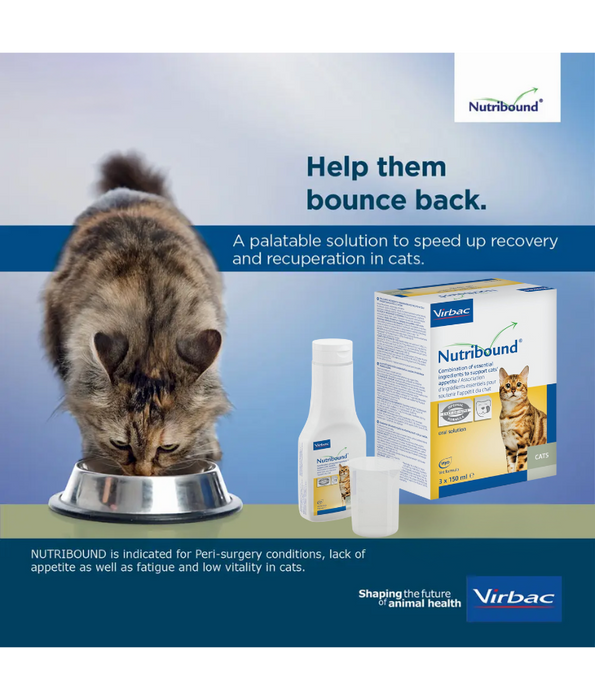 Virbac - Nutribound for cats 150ml