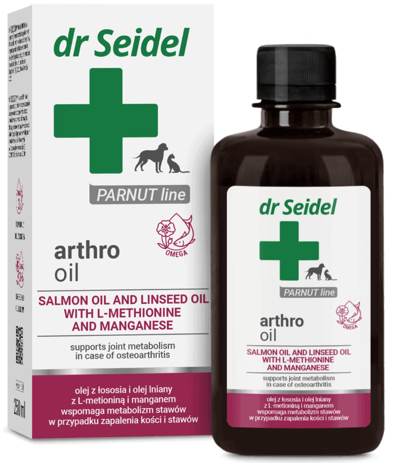 Dr Seidel - Arthro Oil, Salmon Oil, Linseed Oil, Chondroitin, Joint Support - 250ml