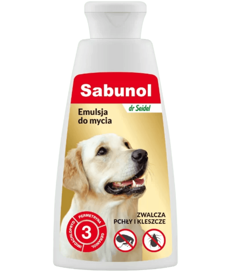 Dr Seidel – Sabunol Flea & Tick Washing Emulsion for Dog Kennels, Floors & Outdoor Areas, Tick & Flea Protection – 150 ml