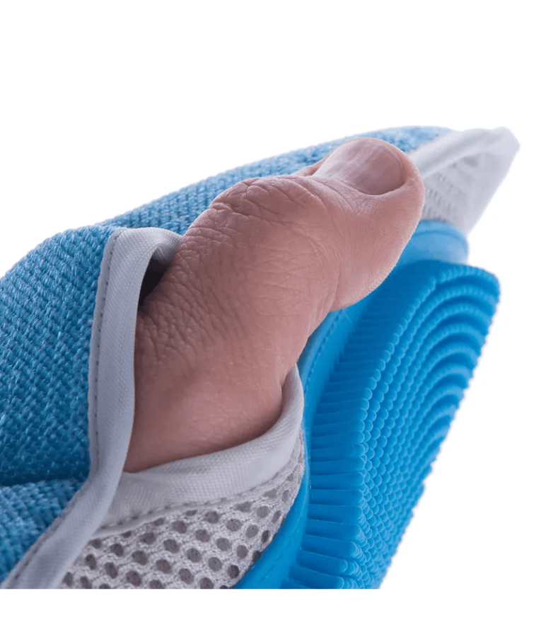 Pawise - Magic Grooming Glove, 2-in-1 Silicone Hair Removal & Massage Mitt, For Dogs & Cats