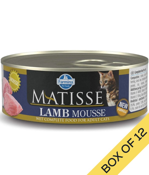 Farmina - Matisse Lamb Mousse, Lamb & Herring, Complete Wet Cat Food for Adult Cats - 85 g