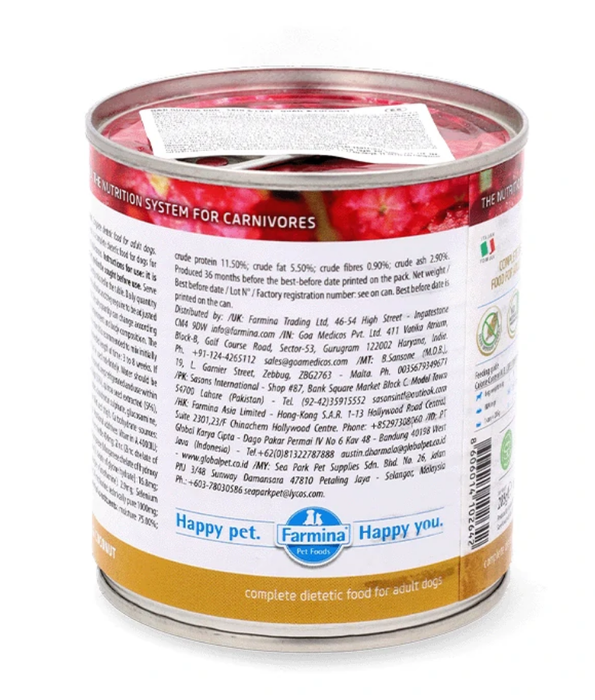 Farmina - N&D Quinoa ,Skin & Coat Quail & Coconut, Limited Ingredient, Omega Rich, Adult All Breed Sizes Wet Dog Food - 285 g