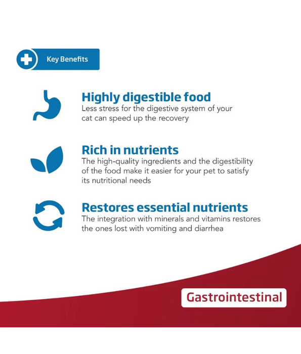 Farmina - Vet Life Gastrointestinal Feline, Chicken, Digestive Support Adult Dry Cat Food - 2 kg