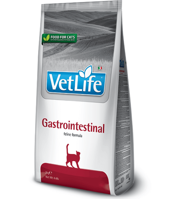 Farmina - Vet Life Gastrointestinal Feline, Chicken, Digestive Support Adult Dry Cat Food - 2 kg