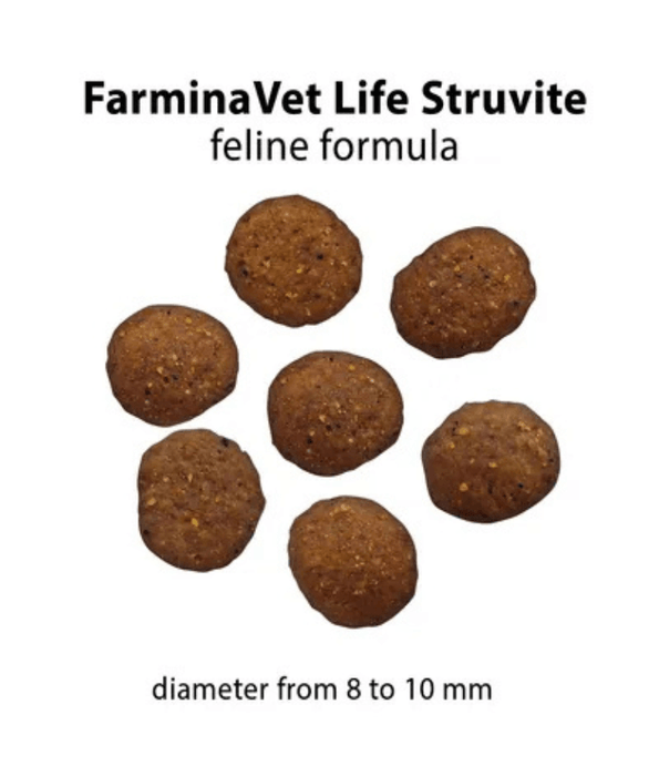 Farmina - Vet Life Struvite Feline, Urinary Support, Chicken & Fish, Low Magnesium, Adult Dry Cat Food - 2 kg