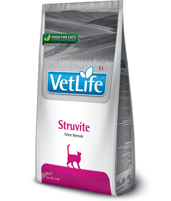 Farmina - Vet Life Struvite Feline, Urinary Support, Chicken & Fish, Low Magnesium, Adult Dry Cat Food - 2 kg