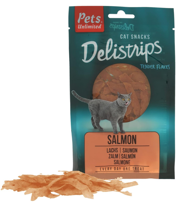 Pets Unlimited -Rosewood - Deli Strips Salmon 40g