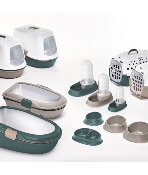 Stefanplast Chic Bowl Slow Feeder English Green